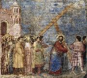 GIOTTO di Bondone Road to Calvary painting